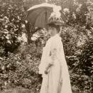 Queen Maud enjoyed walking in the gardens at Appleton House (Photo: The Royal Court Photo Archive, Photographer unknown)